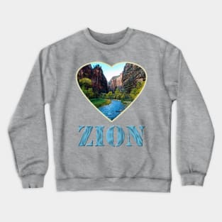 Zion National Park Crewneck Sweatshirt